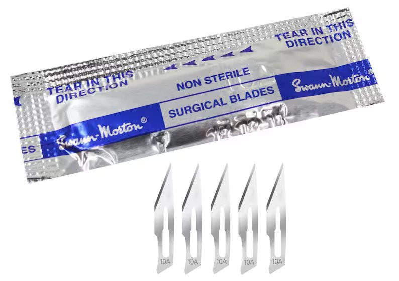 Swann Morton No.10 Scalpel Blades 5 Pack #10A